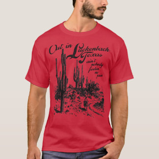 T-shirt Extérieur À Luckenbach Texas