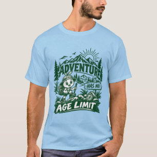 T-Shirt Extérieur Aventure N'A Pas De Limite D'Âge
