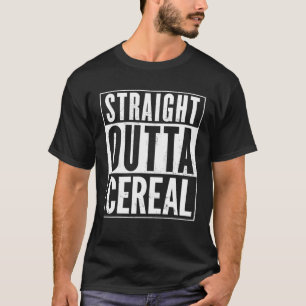 T-shirt Extérieur droit Céréale drôle
