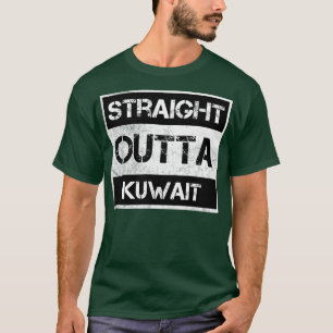 T-shirt Extérieur droit Koweït Voyageur Cadeau Pays Expat