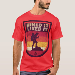 T-shirt Extérieur Randonnée Il A Aimé Il Hiker Randonnée 5