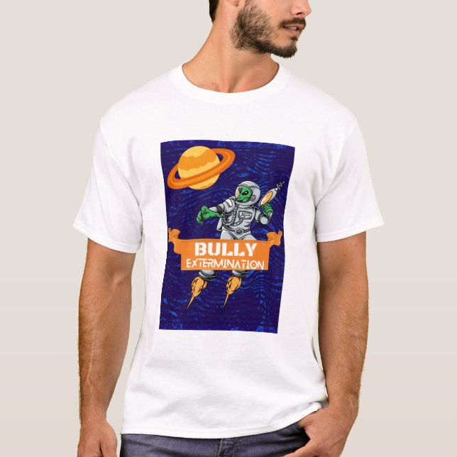 T-shirt exterminateur tyran extraterrestre (Devant)