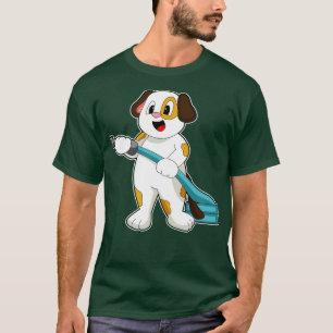 T-shirt Extincteur de pompier de chien