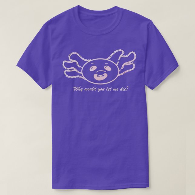 T-shirt Extinction Axolotl (Design devant)