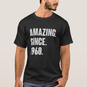 T-shirt Extraordinaire Depuis 1960 - Cadeau Anniversaire P