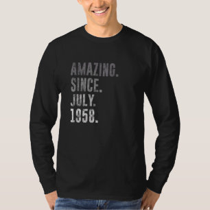 T-shirt Extraordinaire depuis juillet 1958 64e anniversair
