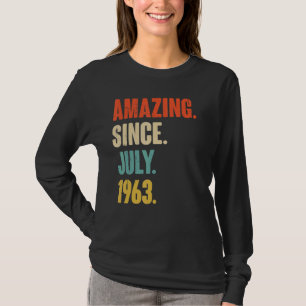 T-shirt Extraordinaire Depuis Juillet 1963 59 Ancien Cadea