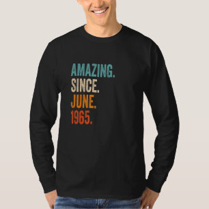 T-shirt Extraordinaire depuis juin 1965 58e anniversaire