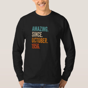 T-shirt Extraordinaire depuis octobre 1956 66e Anniversair