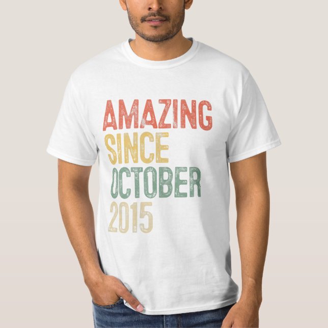 T-shirt Extraordinaire depuis octobre 2015 (Devant)
