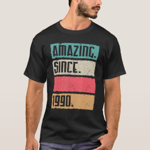 T-shirt Extraordinaire Depuis Septembre 1990 Joyeux Annive