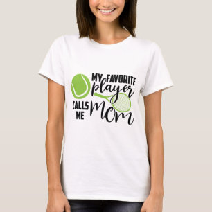 T-shirt Extraordinaire Mon Joueur favori m'appelle maman