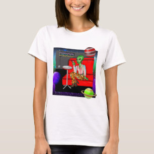 T-shirt Extraterrestre rétro des années 1970 dans Disco Lo