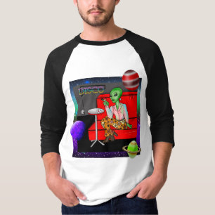 T-shirt Extraterrestre rétro des années 1970 dans Disco Lo