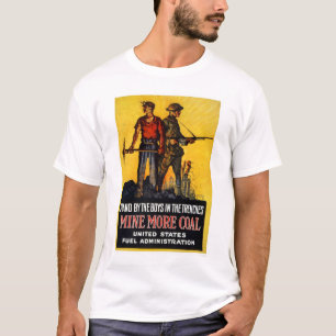 T-shirt Extrayez plus de charbon