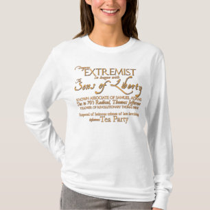T-shirt Extrémiste dangereux : Affiche du 18ème siècle 