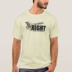 T-SHIRT EXTRÉMISTE DE DROITE DE VÉTÉRAN