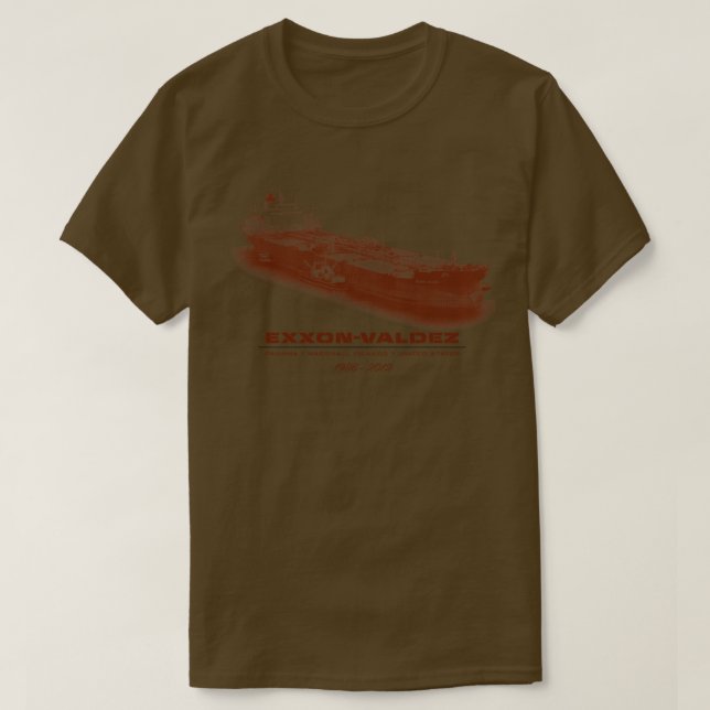 T-shirt Exxon Valdez (Design devant)
