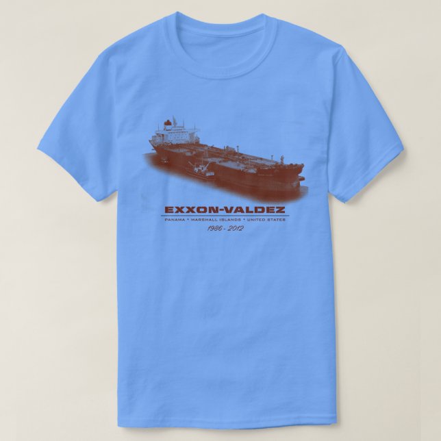 T-shirt Exxon Valdez (Design devant)