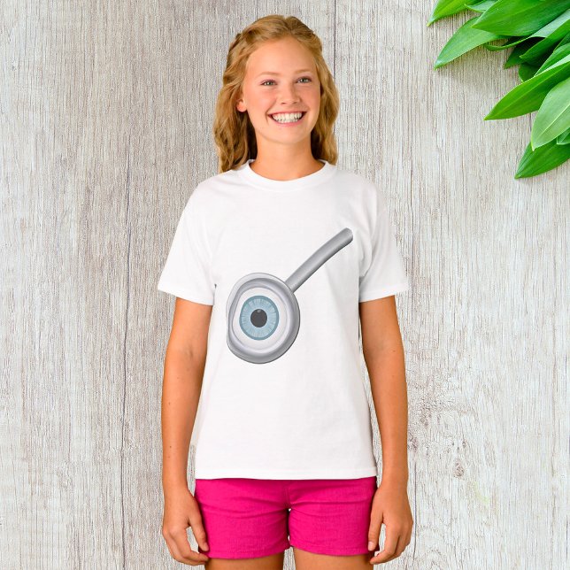 T-shirt Eyeball Magnification Verre amusant Inspection des (Créateur téléchargé)