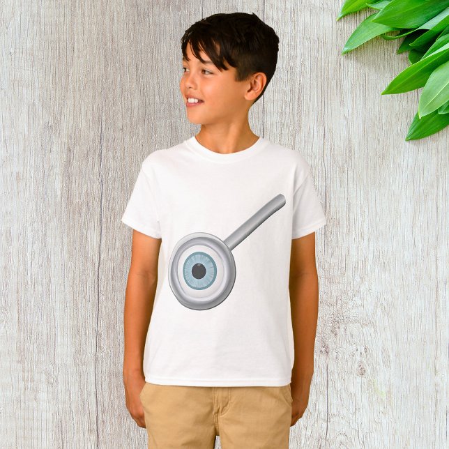 T-shirt Eyeball Magnification Verre amusant Inspection des (Créateur téléchargé)