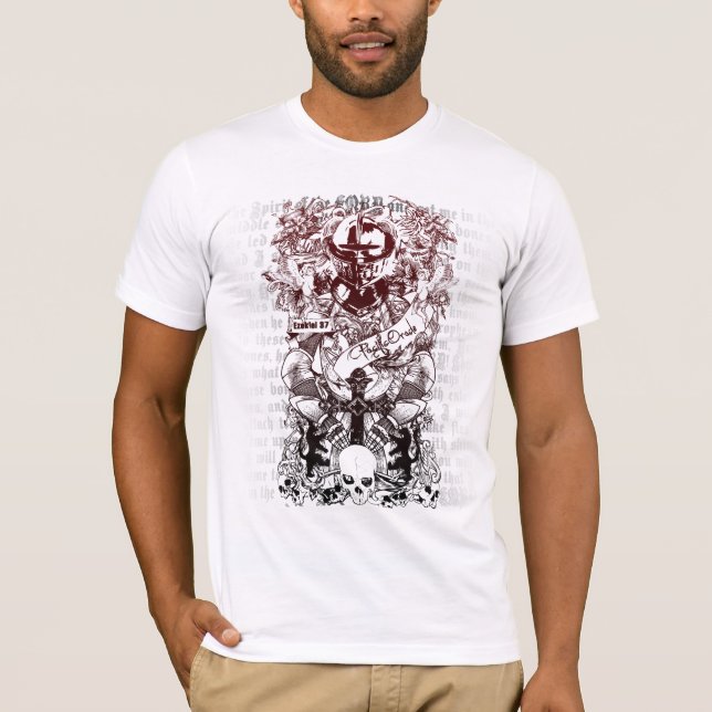 T-shirt Ezekiel 37 - Armée des os (Devant)