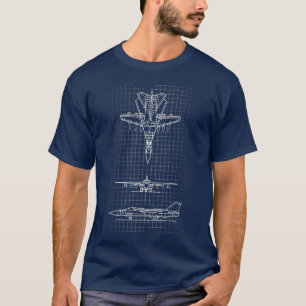 T-shirt F111 Aardvark Fighter Jet 
