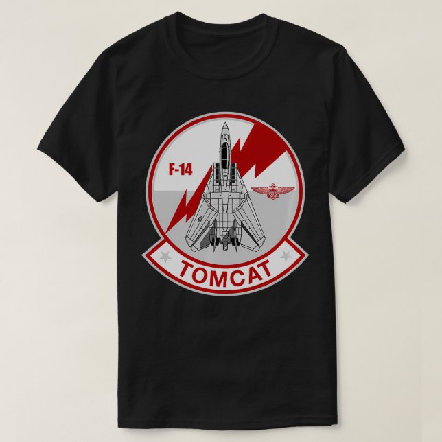 T-shirt F14 Tomcat Patch  (Design devant)