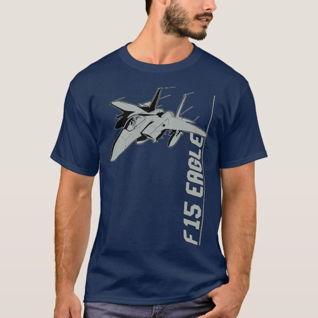 T-shirt F15 Aigle Jet Fighters (Devant)
