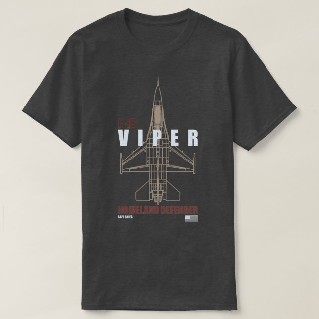 T-shirt F16 Viper 2  (Design devant)