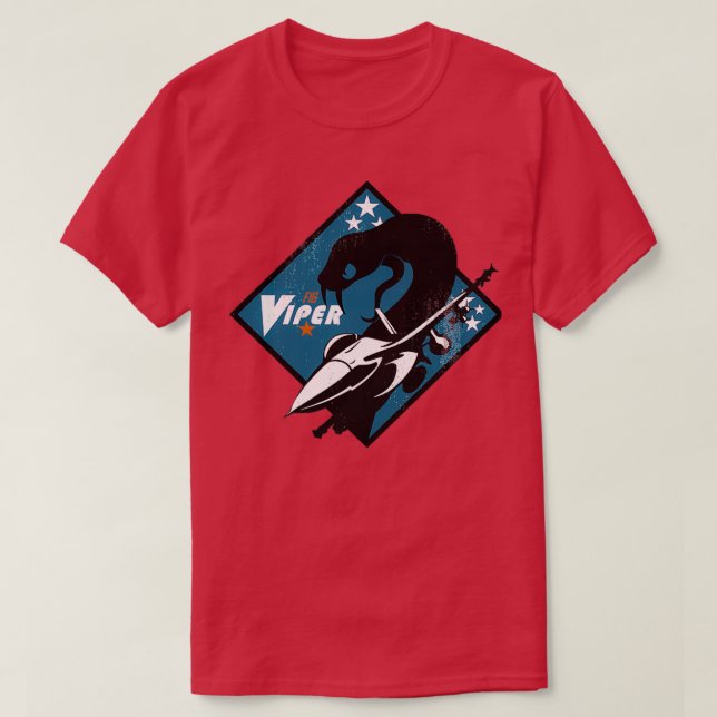 T-shirt F16 Viper en détresse (Design devant)