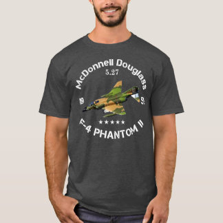 T-shirt F4 Phantom Jet Vintage Machine Veteran Pilot