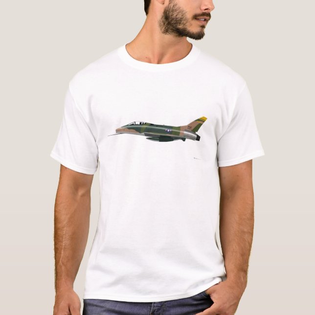 T-shirt F-100 sabre superbe nord-américain 41851 (Devant)