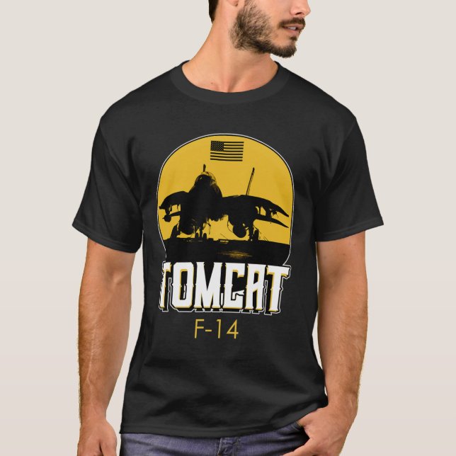 T-shirt F-14 Tomcat Fighter Jet (Devant)