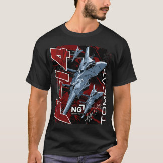 T-shirt F-14 Tomcat Fighterjet