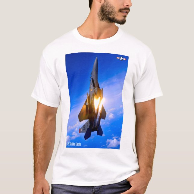 T-SHIRT F-15E GRÈVE EAGLE (Devant)