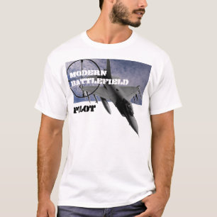 T-shirt F-16 pilote de champ de bataille