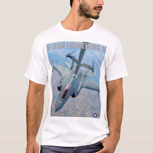 T-SHIRT F-35A ÉCLAIRAGE II (Devant)