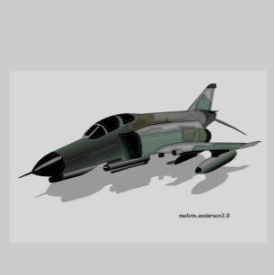 T-shirt F-4 Phantom Jet