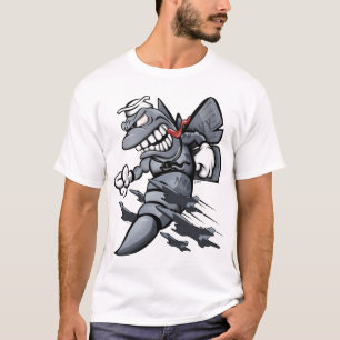 T-shirt F/A-18 Hornet Fighter Attack Caricature à jet mili