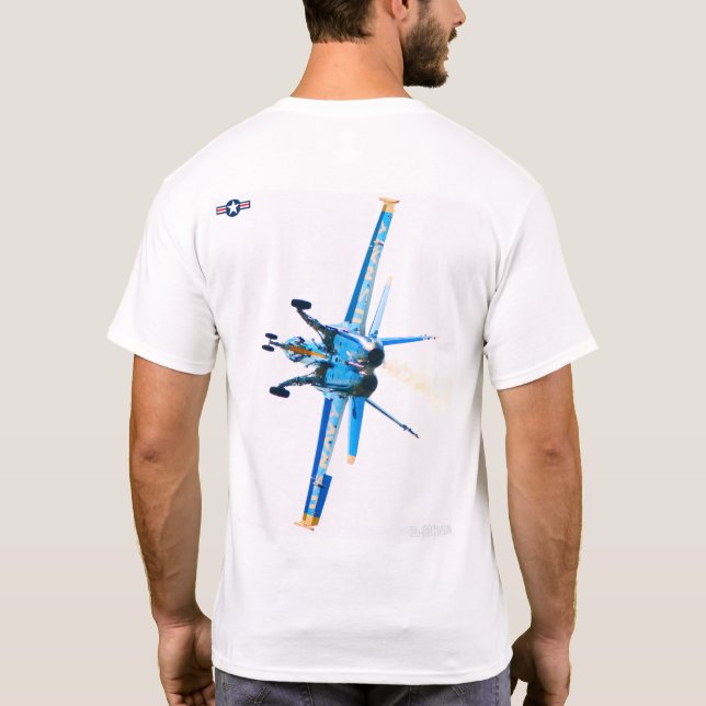 T-SHIRT F/A-18C HORNET (Dos)