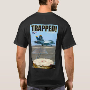 T-SHIRT F/A-18F SUPER HORNET - TRAPÉ!