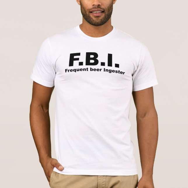 T-SHIRT F.B.I. (Devant)