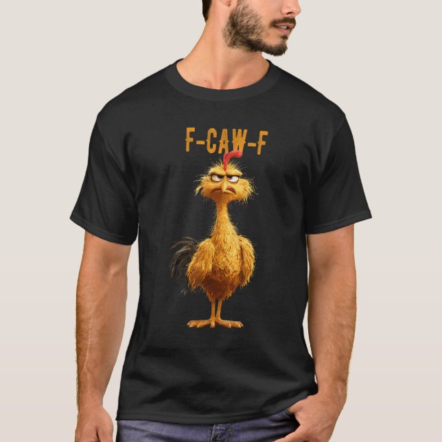 T-shirt F-Caw-F Chicken (Devant)