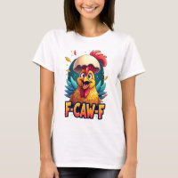 F-Caw-F Humour de poulet drôle Citation Coq