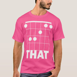 T-shirt F Cet Accord de Guitare Drôle