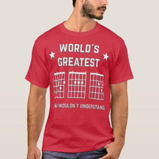 T-shirt F Chord DAD guitareFête des Pères 723