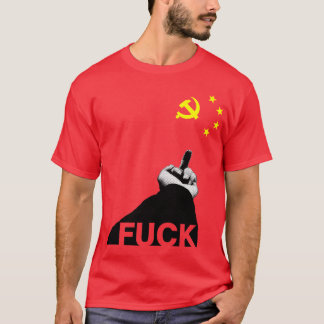 T-shirt F*ck Communist Party China!!!