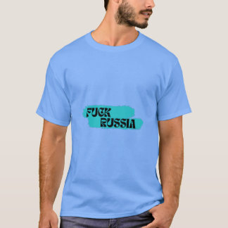 T-shirt F*CK RUSSIE | Arrêter la guerre | Je Suis Avec L'U