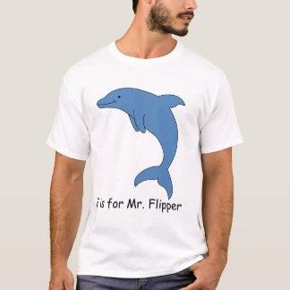 T-shirt F est pour M. Flipper